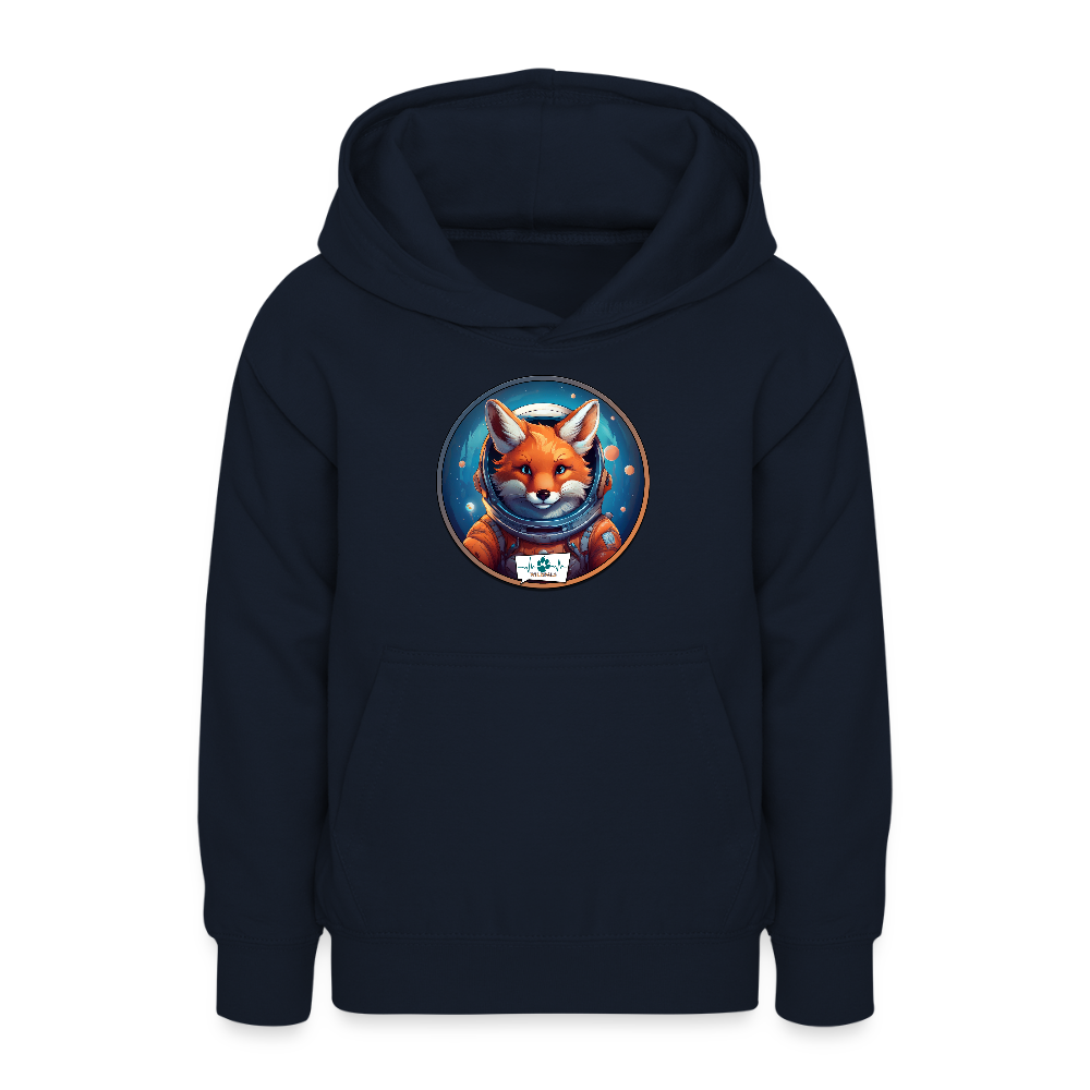 SPACE PALS Kids - Kinder Hoodie mit Fuchs-Motiv - Navy